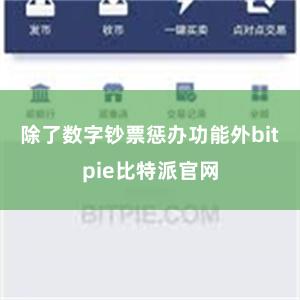 除了数字钞票惩办功能外bitpie比特派官网